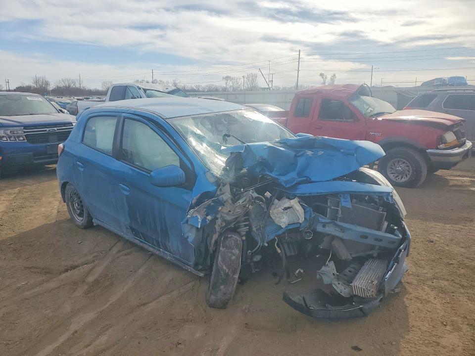 Продаж на аукціоні авто 2022 Mitsubishi Mirage, vin: ML32AUHJ1NH008307, номер лоту: 76776195