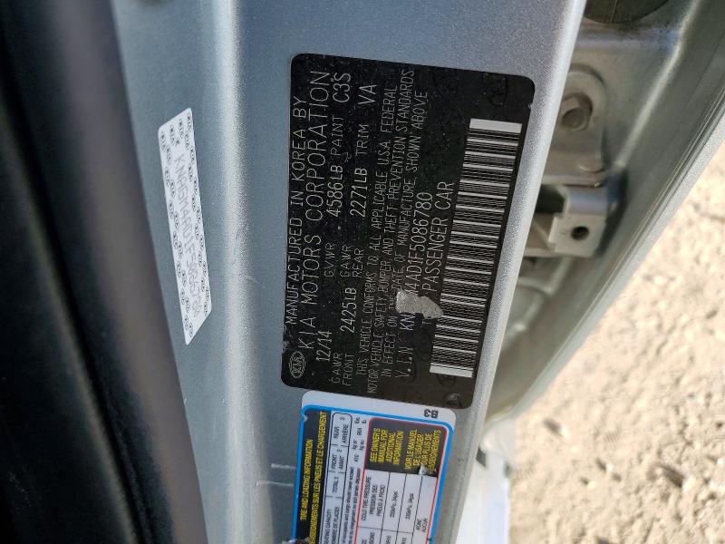 Продаж на аукціоні авто 2015 Kia Optima, vin: KNAGM4AD1F5086780, номер лоту: 76628235