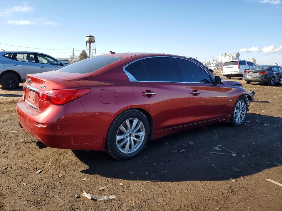 Aukcja sprzedaży 2014 Infiniti Q50 Hybrid, vin: JN1AV7AR0EM701488, numer aukcji: 78758805