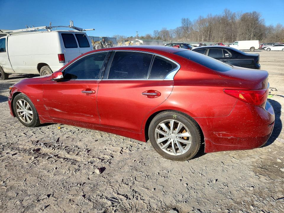 Продажа на аукционе авто 2014 Infiniti Q50, vin: JN1BV7AP4EM680535, номер лота: 78339325