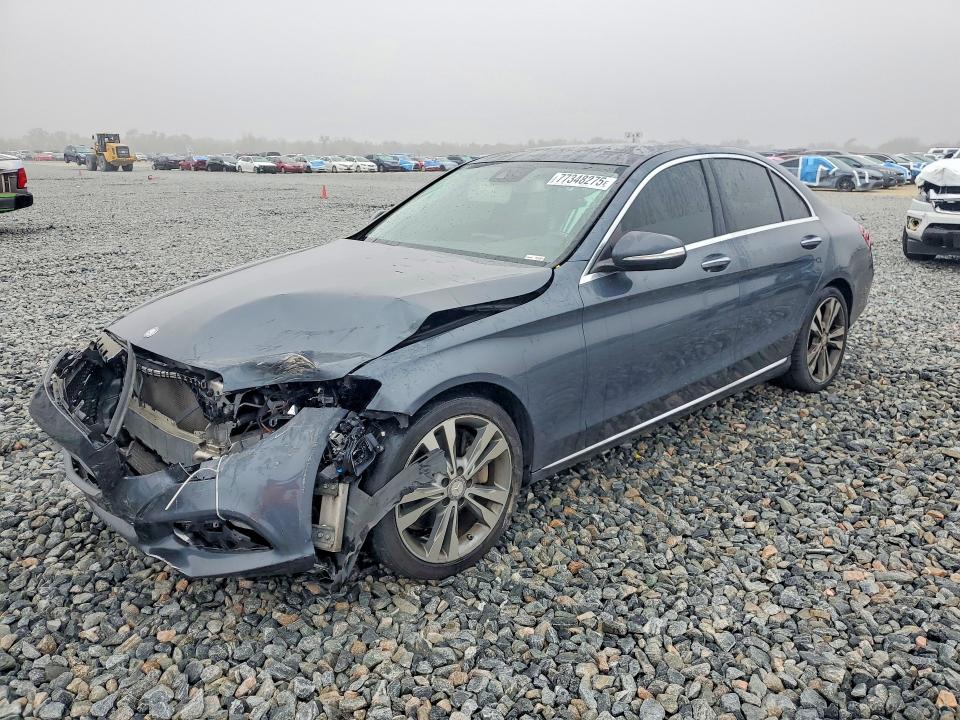 Auction sale of the 2015 Mercedes-benz C, vin: 55SWF4JB0FU058876, lot number: 77348275