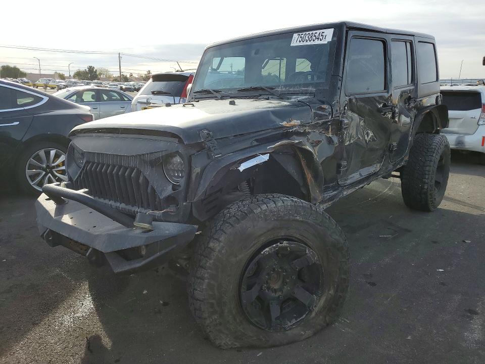 Auction sale of the 2018 Jeep Wrangler Unlimited, vin: 1C4BJWDG5JL874473, lot number: 75038545