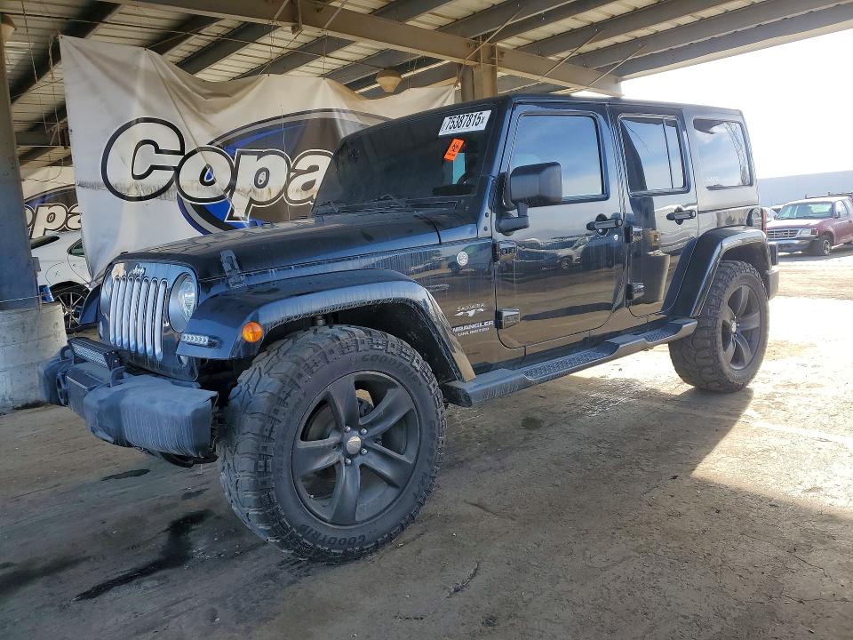 Aukcja sprzedaży 2016 Jeep Wrangler Unlimited, vin: 1C4BJWEGXGL168641, numer aukcji: 75387815