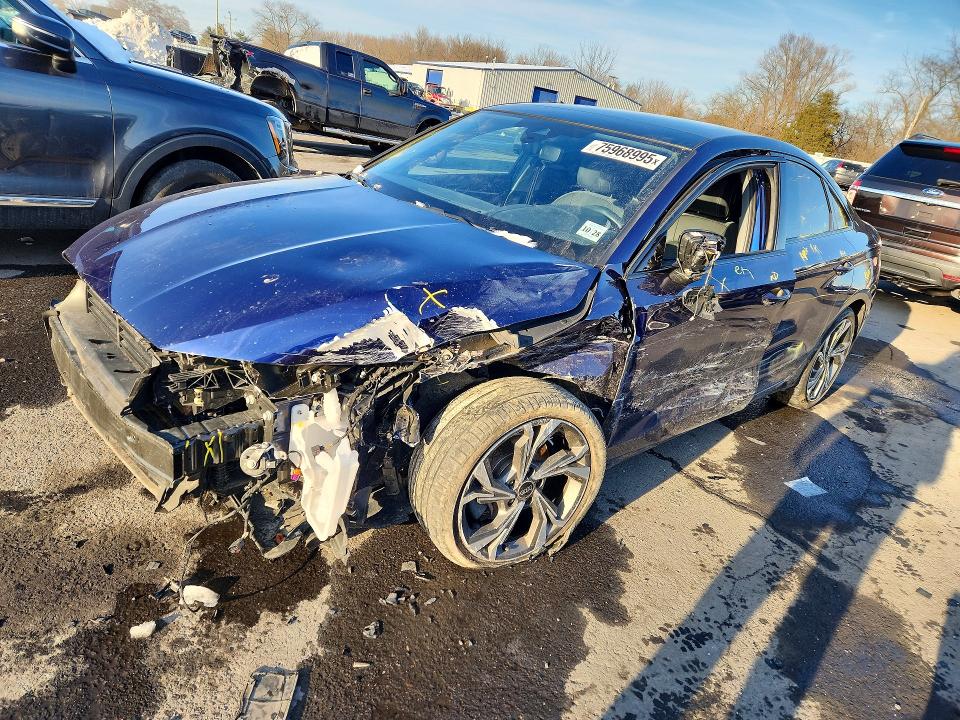 75968995 :رقم المزاد ، WAUGUDGY0PA142095 vin ، 2023 Audi A3 مزاد بيع
