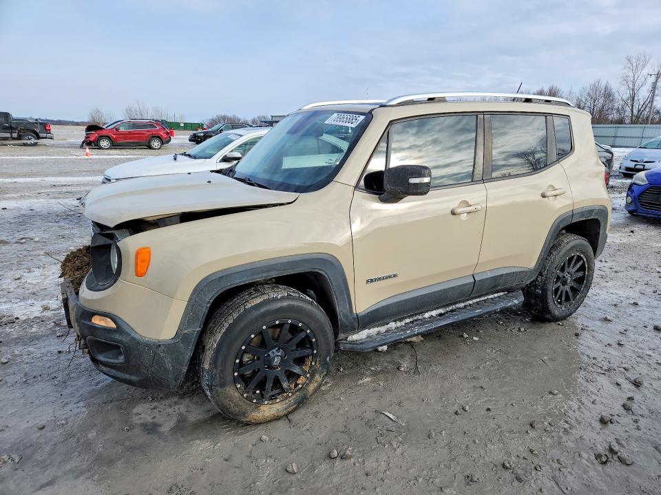 2016 Jeep Renegade მანქანა იყიდება აუქციონზე, vin: ZACCJBDT3GPC64697, აუქციონის ნომერი: 78965885