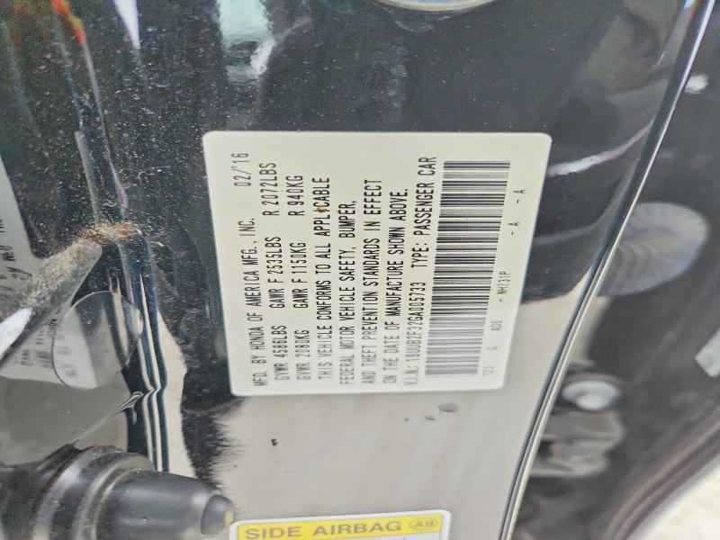 Aukcja sprzedaży 2016 Acura Tlx, vin: 19UUB2F32GA005733, numer aukcji: 75538125
