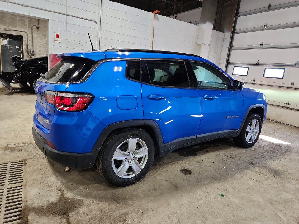 78553065 :رقم المزاد ، 3C4NJDBB7NT127413 vin ، 2022 Jeep Compass مزاد بيع
