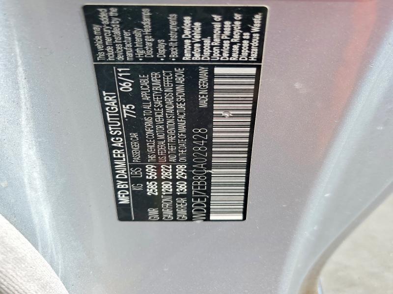 Aukcja sprzedaży 2012 Mercedes-benz Cl, vin: WDDEJ7EB8CA028428, numer aukcji: 76987435