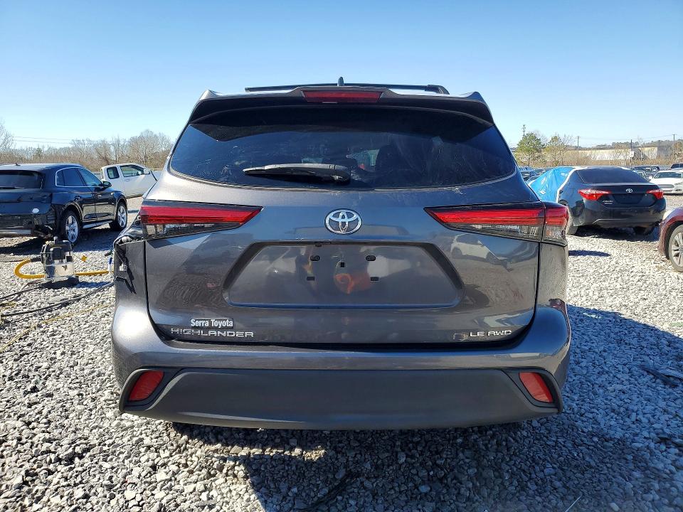 2022 Toyota Highlander მანქანა იყიდება აუქციონზე, vin: 5TDBZRBH9NS589172, აუქციონის ნომერი: 76196155
