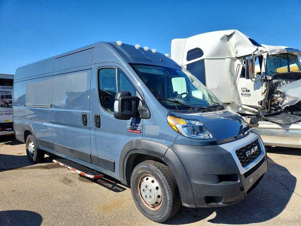 2021 Ram Promaster 3500 მანქანა იყიდება აუქციონზე, vin: 3C6MRVJGXME570916, აუქციონის ნომერი: 75798745