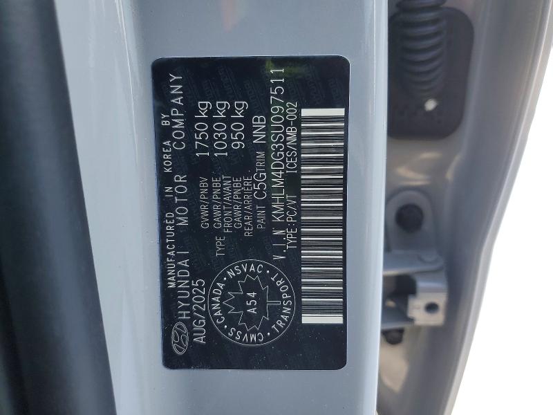 2025 Hyundai Elantra მანქანა იყიდება აუქციონზე, vin: KMHLM4DG3SU097511, აუქციონის ნომერი: 77562465