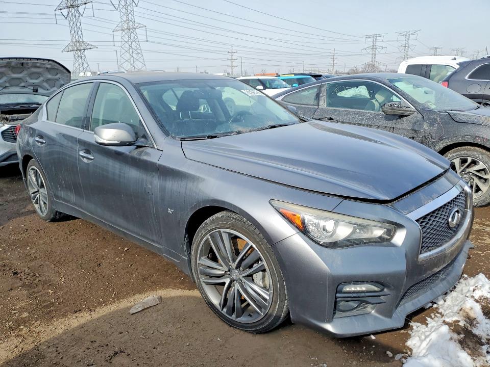 Продаж на аукціоні авто 2015 Infiniti Q50, vin: JN1BV7AR9FM411420, номер лоту: 74194775