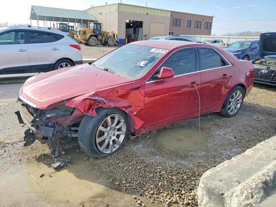 89912325 :رقم المزاد ، 1G6DT57V580149042 vin ، 2008 Cadillac Cts مزاد بيع