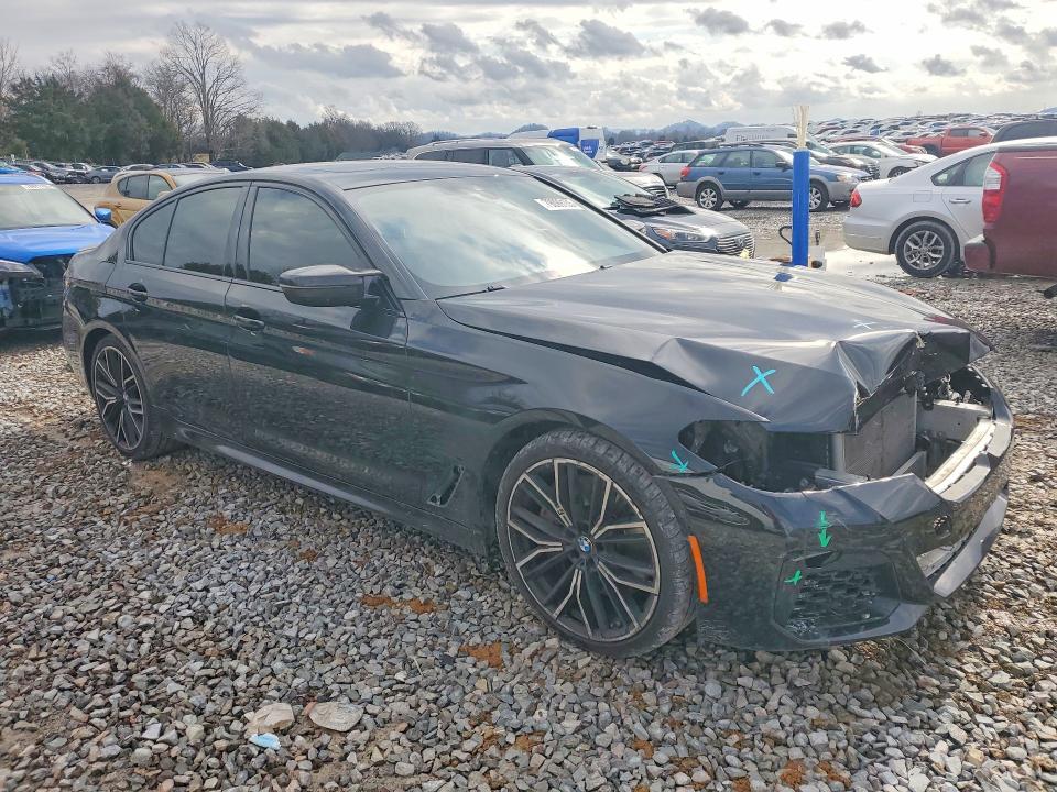 79099155 :رقم المزاد ، WBA53BJ02MWX19984 vin ، 2021 Bmw 540 مزاد بيع