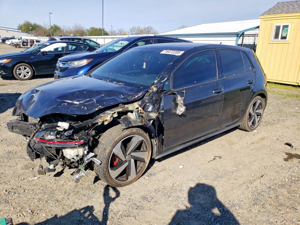 78472205 :رقم المزاد ، 3VW4T7AUXFM017717 vin ، 2015 Volkswagen Gti مزاد بيع