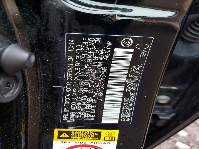 Продажа на аукционе авто 2015 Lexus Es 350, vin: JTHBK1GG7F2162845, номер лота: 77804605