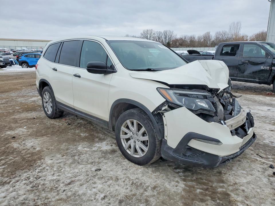 76015095 :رقم المزاد ، 5FNYF6H14KB074303 vin ، 2019 Honda Pilot مزاد بيع