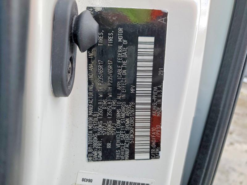 Aukcja sprzedaży 2024 Toyota Sienna, vin: 5TDKSKFC0RS128779, numer aukcji: 77513395