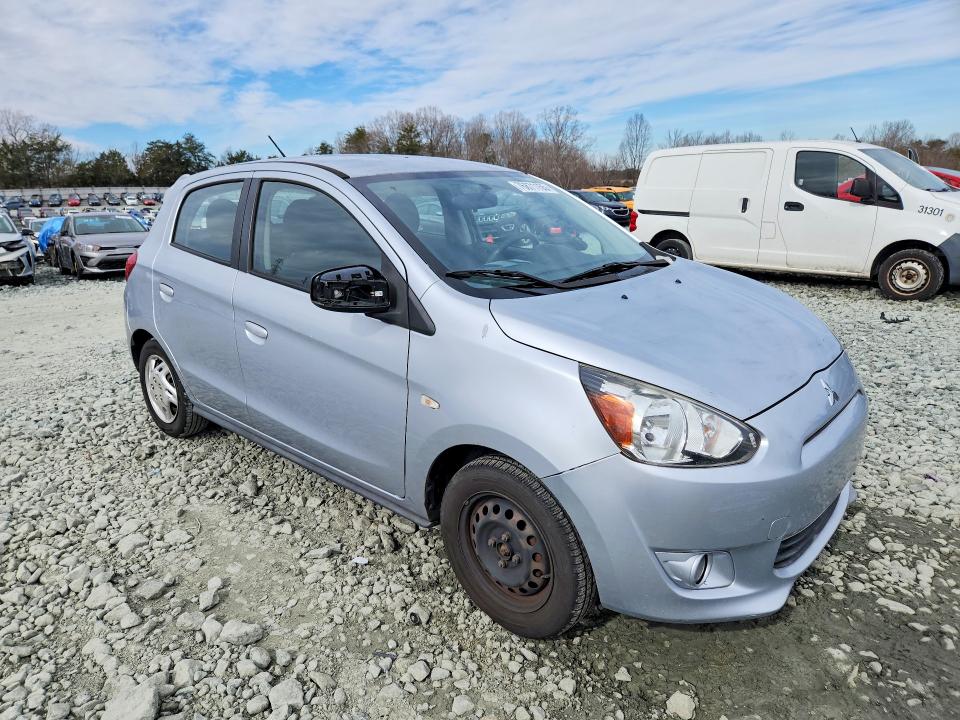 2015 Mitsubishi Mirage მანქანა იყიდება აუქციონზე, vin: ML32A3HJ0FH014241, აუქციონის ნომერი: 76871155
