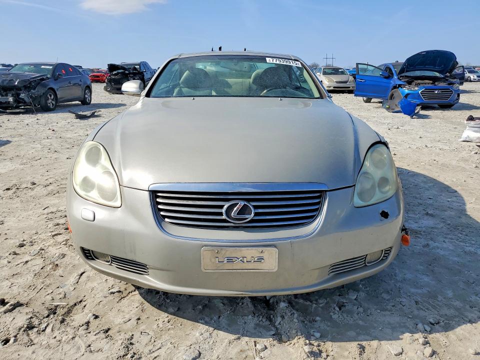Продажа на аукционе авто 2002 Lexus Sc, vin: JTHFN48Y120026542, номер лота: 77939915