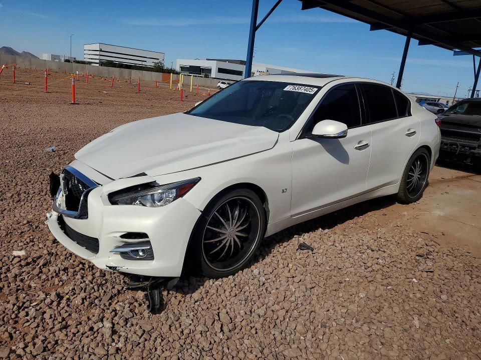 Продажа на аукционе авто 2015 Infiniti Q50, vin: JN1BV7AP8FM343576, номер лота: 76387405
