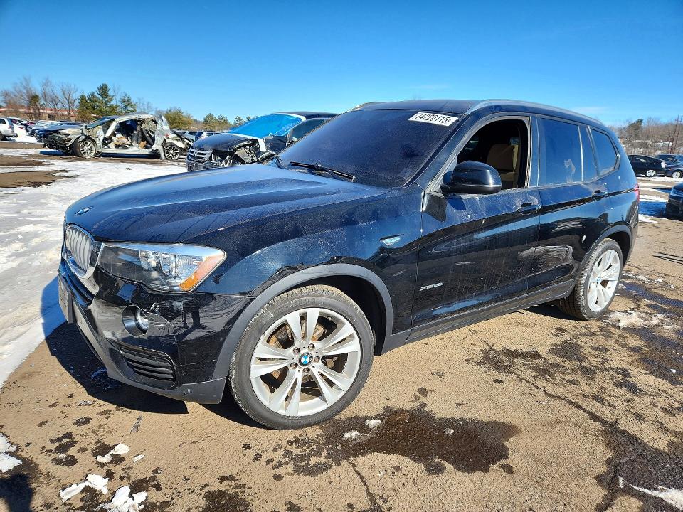Aukcja sprzedaży 2016 Bmw X3, vin: 5UXWX9C55G0D88985, numer aukcji: 74220115