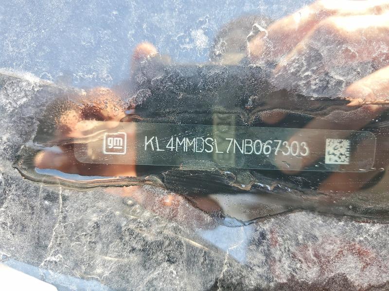 73801385 :رقم المزاد ، KL4MMDSL7NB067303 vin ، 2022 Buick Encore Gx مزاد بيع
