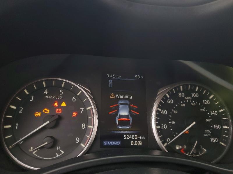 2021 Infiniti Q50 მანქანა იყიდება აუქციონზე, vin: JN1EV7AR9MM751497, აუქციონის ნომერი: 77150205