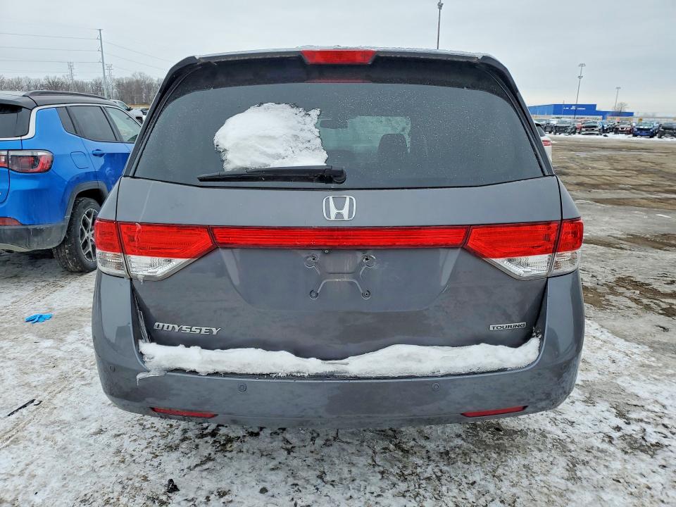 76622595 :رقم المزاد ، 5FNRL5H91HB016137 vin ، 2017 Honda Odyssey مزاد بيع