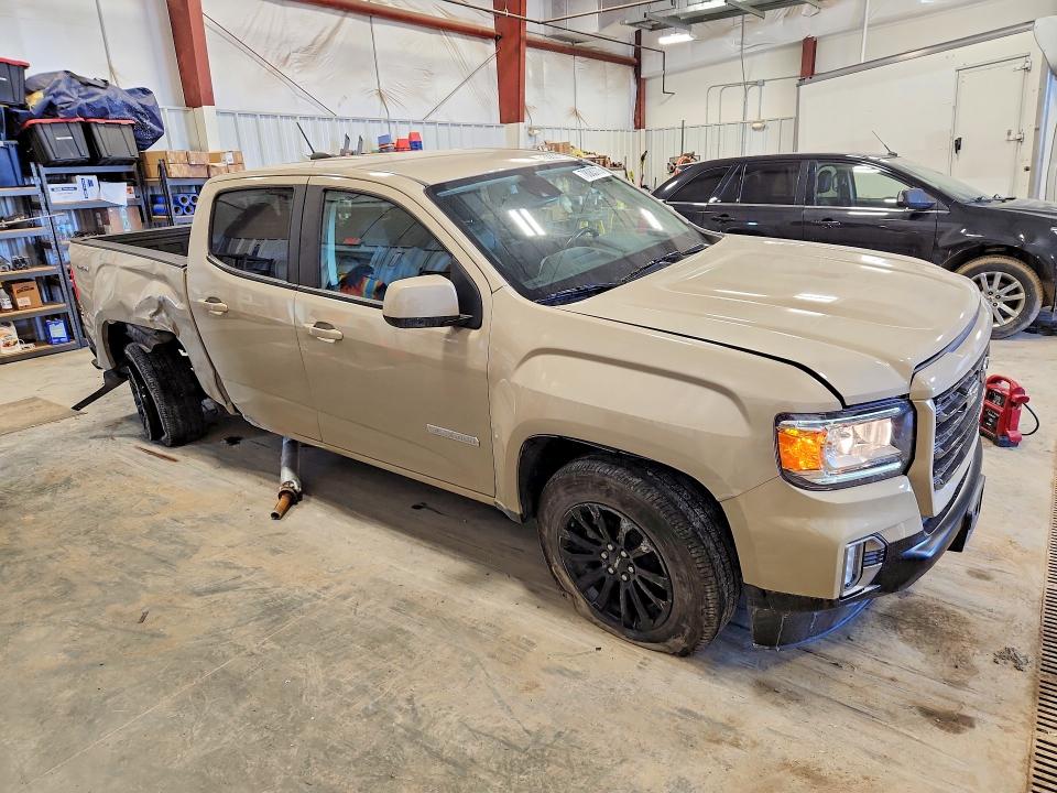 2022 Gmc Canyon მანქანა იყიდება აუქციონზე, vin: 1GTG6CEN6N1126075, აუქციონის ნომერი: 78083775