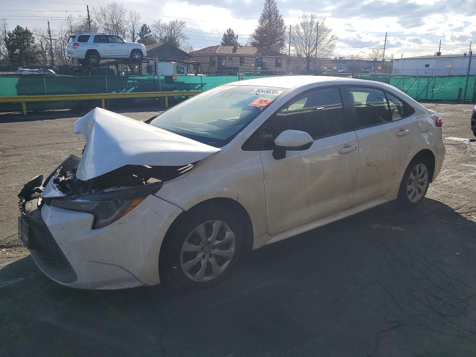 76545635 :رقم المزاد ، JTDEPMAE1N3020573 vin ، 2022 Toyota Corolla مزاد بيع