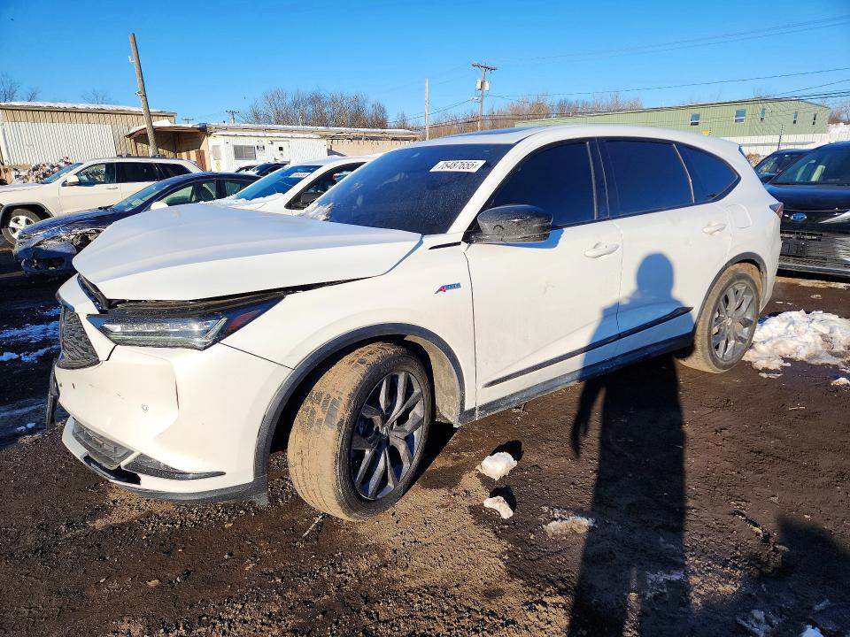 2022 Acura Mdx მანქანა იყიდება აუქციონზე, vin: 5J8YE1H07NL050660, აუქციონის ნომერი: 75487655