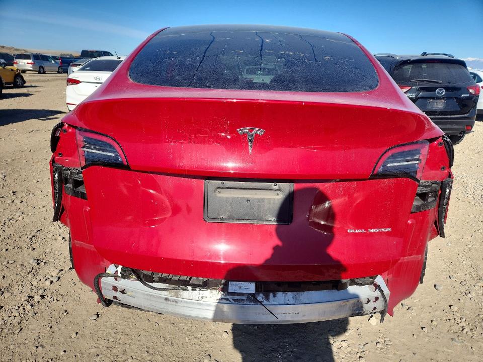 Продажа на аукционе авто 2023 Tesla Model Y, vin: 7SAYGAEEXPF631586, номер лота: 75648845