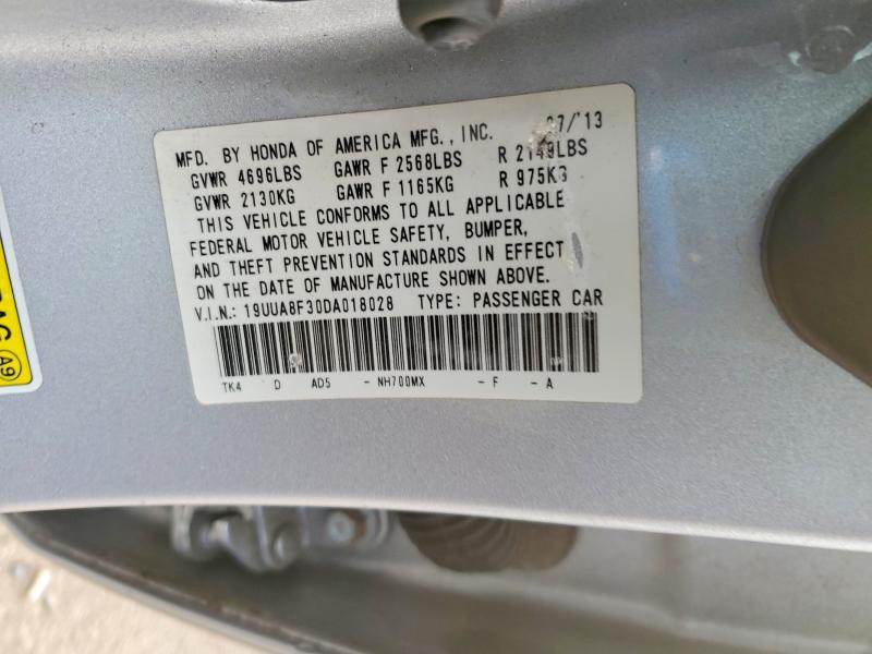 Aukcja sprzedaży 2013 Acura Tl, vin: 19UUA8F30DA018028, numer aukcji: 75799445