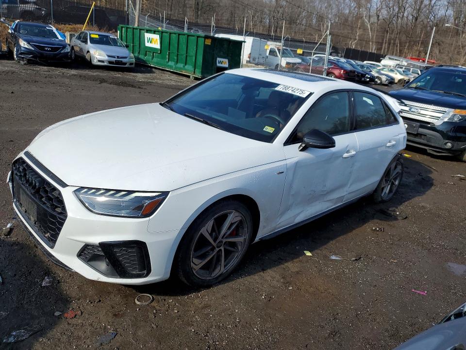 Продажа на аукционе авто 2024 Audi A4, vin: WAUEAAF49RN001633, номер лота: 78874275