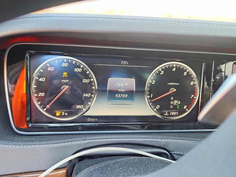 Продаж на аукціоні авто 2015 Mercedes-benz S, vin: WDDUG8FB8FA161547, номер лоту: 76242815