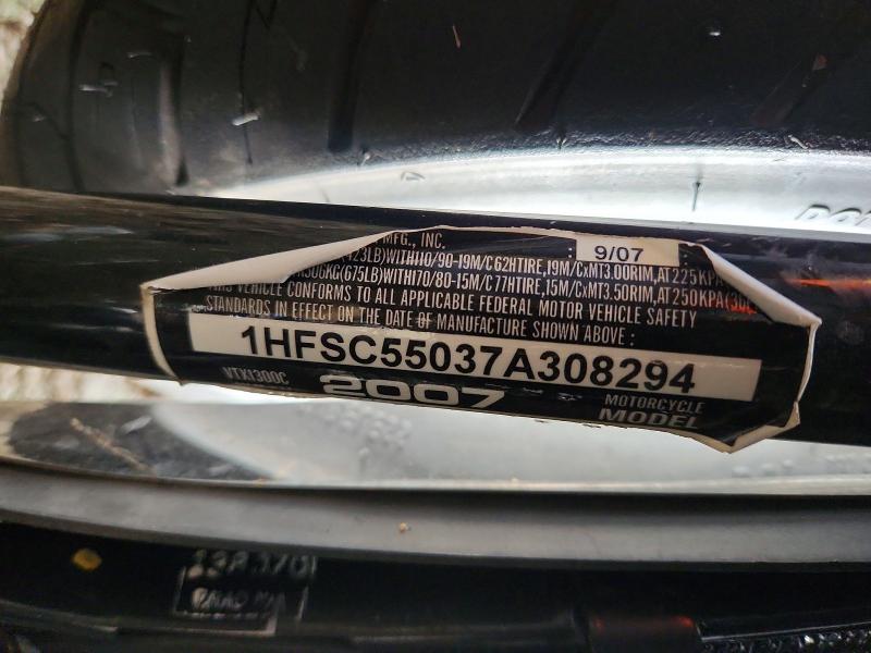 2007 Honda Vtx1300 მანქანა იყიდება აუქციონზე, vin: 1HFSC55037A308294, აუქციონის ნომერი: 78421425