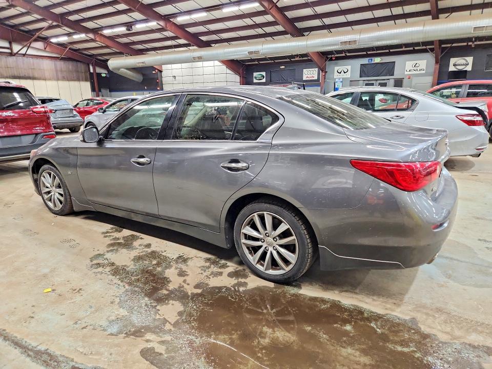 77352505 :رقم المزاد ، JN1BV7AR0FM412178 vin ، 2015 Infiniti Q50 Base مزاد بيع