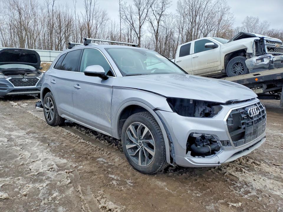 2021 Audi Q5 მანქანა იყიდება აუქციონზე, vin: WA1BAAFY8M2091824, აუქციონის ნომერი: 76823655