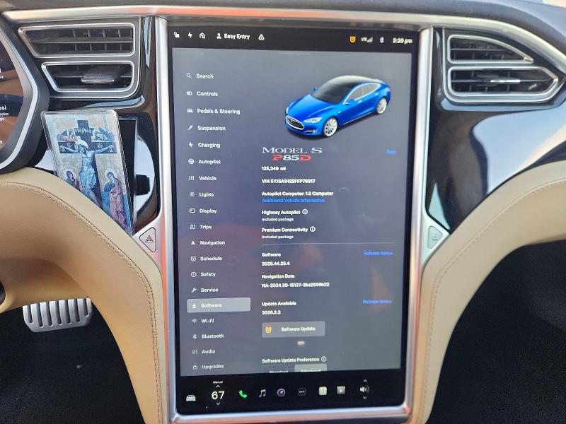 Aukcja sprzedaży 2015 Tesla Model S, vin: 5YJSA1H22FFP76917, numer aukcji: 76621115