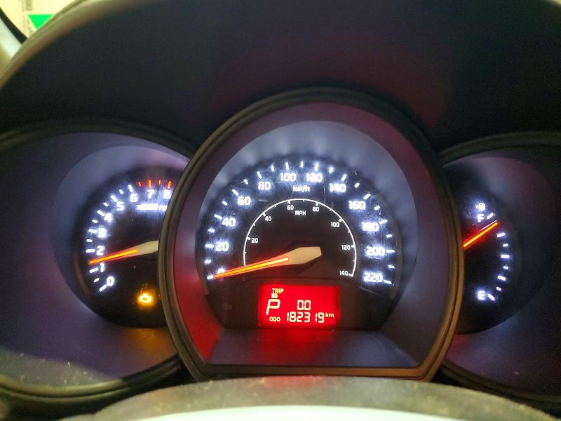 2013 Kia Rio Lx Automatic მანქანა იყიდება აუქციონზე, vin: KNADM4A34D6262268, აუქციონის ნომერი: 76908015
