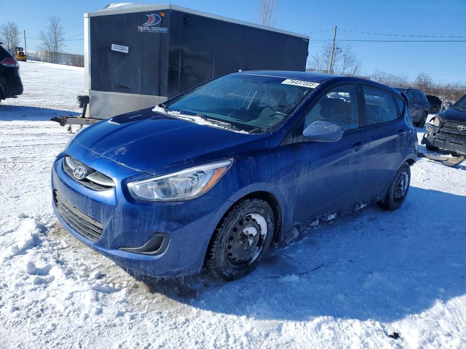 Aukcja sprzedaży 2017 Hyundai Accent, vin: KMHCT5AE5HU335928, numer aukcji: 76437005