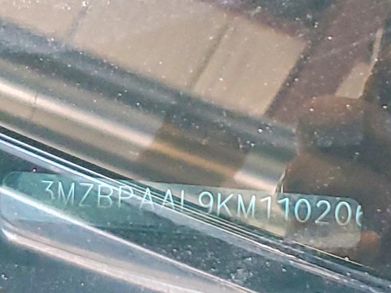 Aukcja sprzedaży 2019 Mazda 3, vin: 3MZBPAAL9KM110206, numer aukcji: 79260045