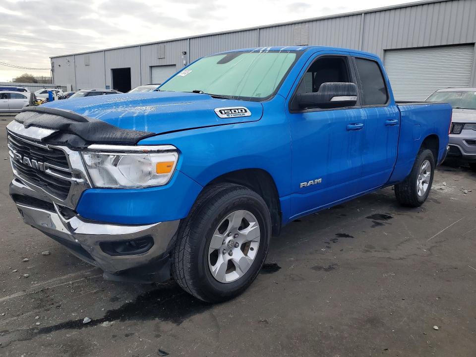 77884745 :رقم المزاد ، 1C6RREBG6MN575336 vin ، 2021 Ram 1500 مزاد بيع
