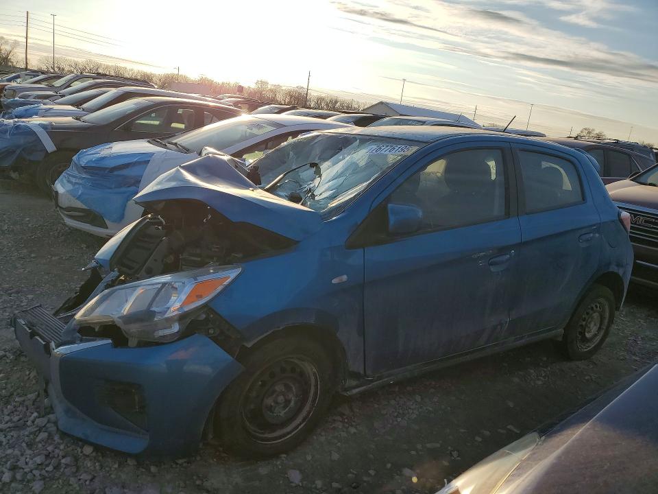 Продаж на аукціоні авто 2022 Mitsubishi Mirage, vin: ML32AUHJ1NH008307, номер лоту: 76776195