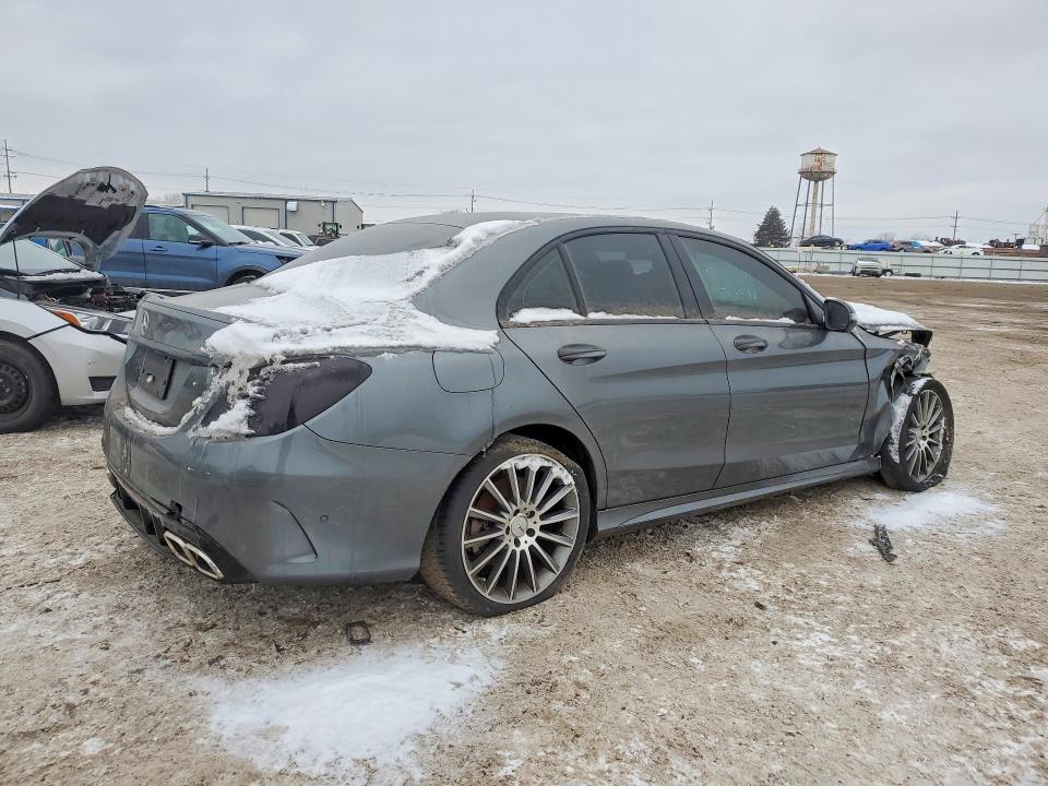 2017 Mercedes-benz C მანქანა იყიდება აუქციონზე, vin: 55SWF6EB5HU209557, აუქციონის ნომერი: 75762505