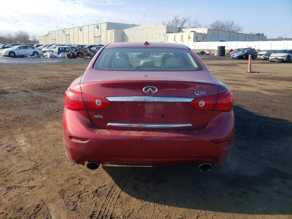 Aukcja sprzedaży 2014 Infiniti Q50, vin: JN1BV7AR6EM697273, numer aukcji: 76290495