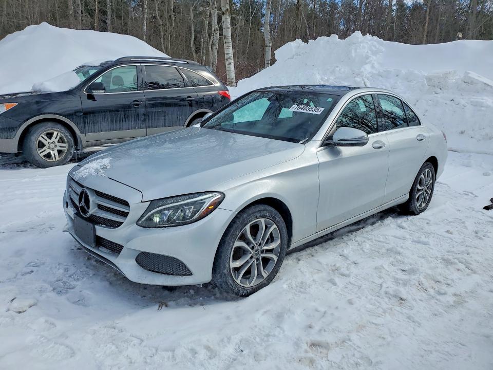 2018 Mercedes-benz C მანქანა იყიდება აუქციონზე, vin: 55SWF4KB5JU266646, აუქციონის ნომერი: 76405535