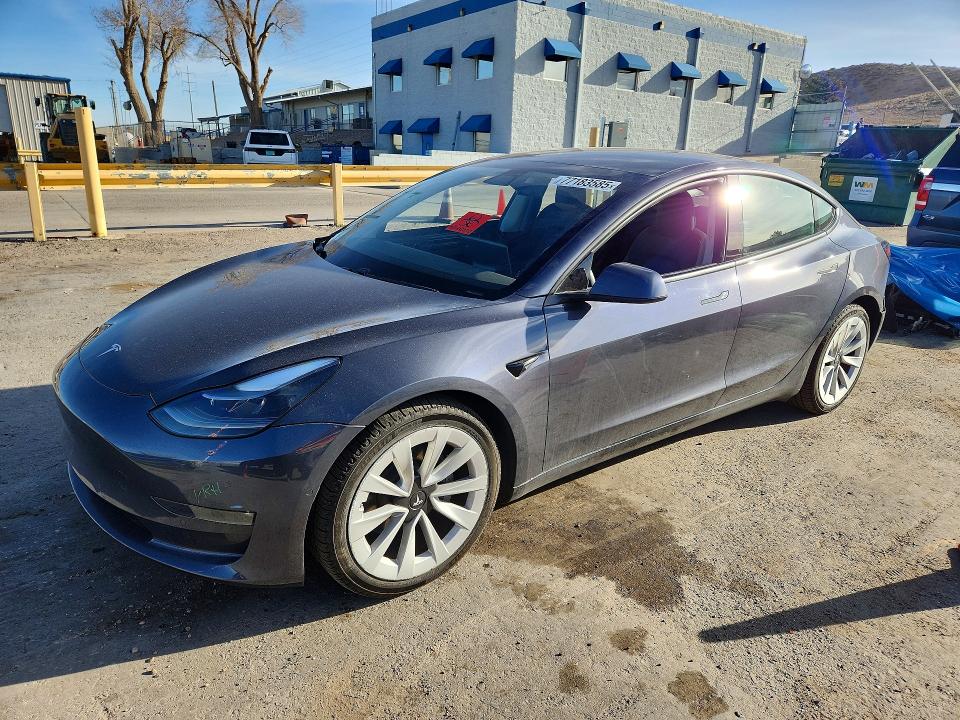 Продаж на аукціоні авто 2021 Tesla Model 3, vin: 5YJ3E1EB3MF915608, номер лоту: 77183585