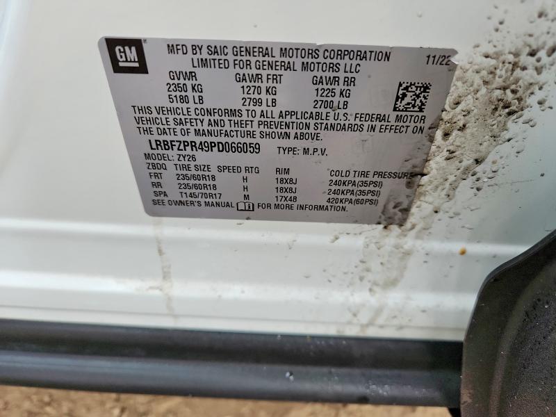Продаж на аукціоні авто 2023 Buick Envision, vin: LRBFZPR49PD066059, номер лоту: 78449985
